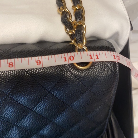 -Chanel Black caviar purse NBW original tag ,box - Picture 10 of 11